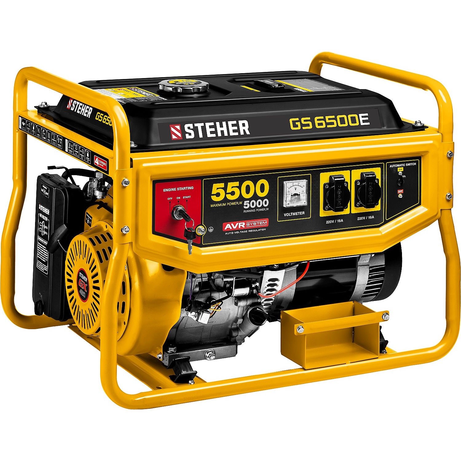 Генератор бензиновый GS-6500Е