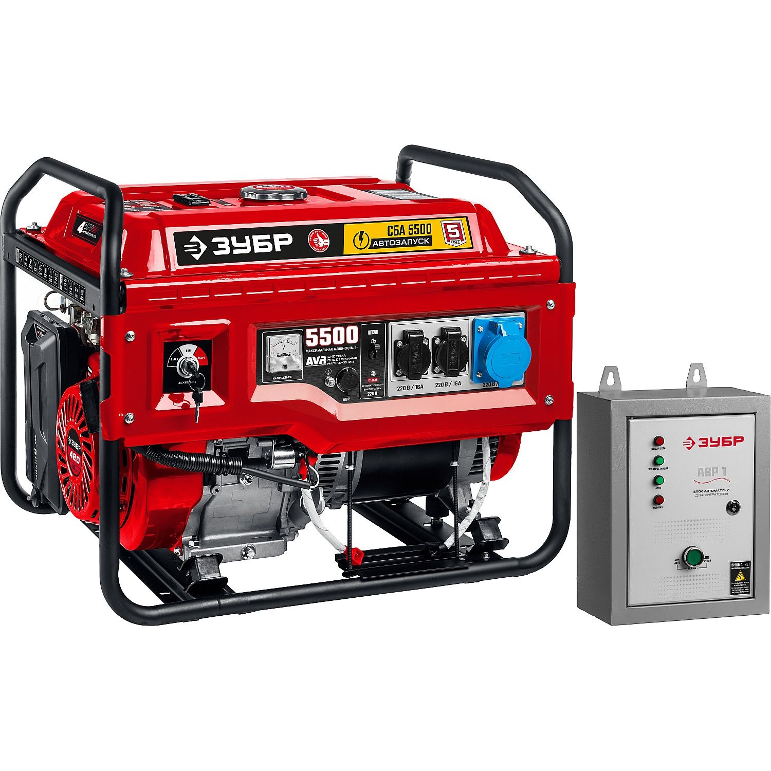 Генератор бензиновый СБА-5500