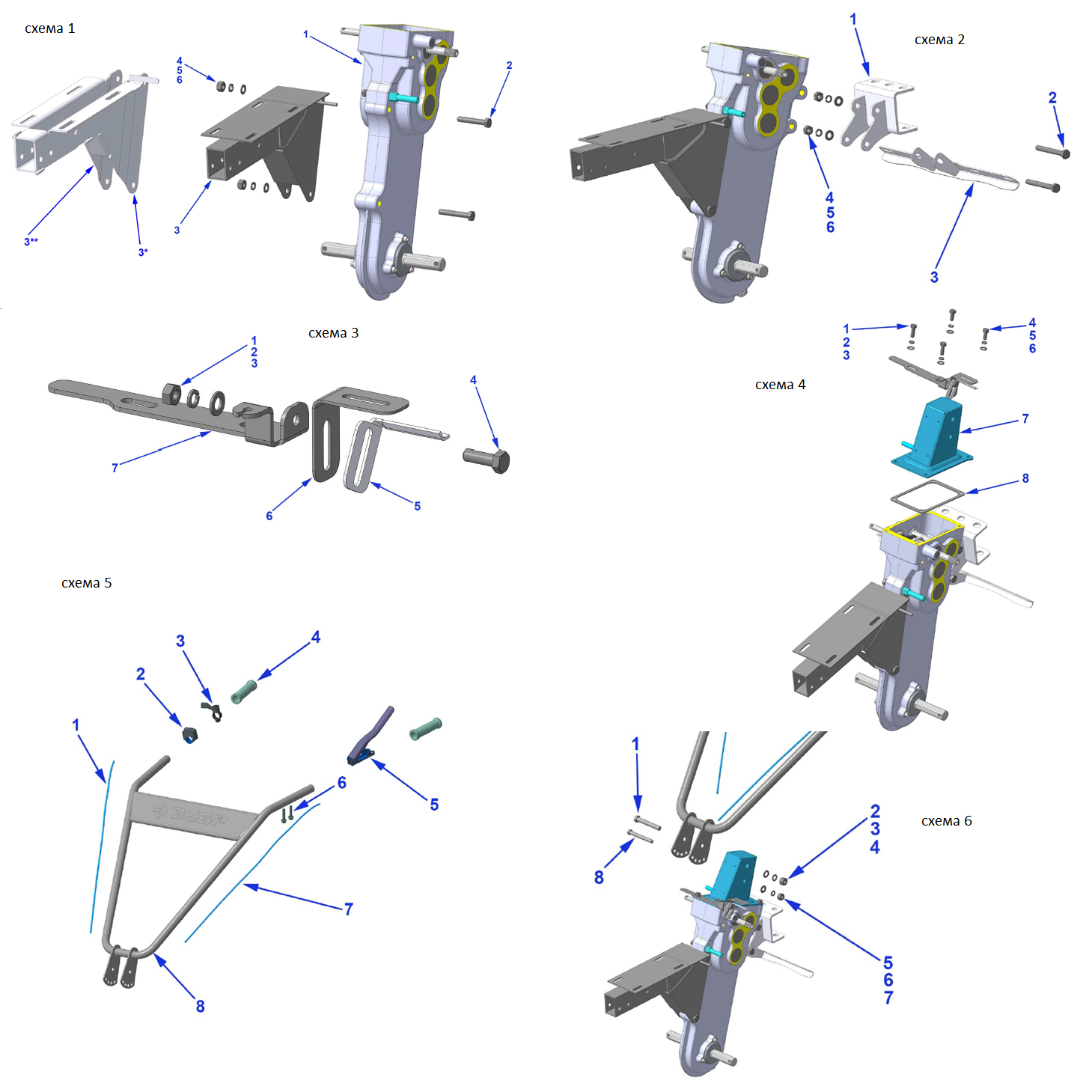 Мотоблок бензиновый с понижающей передачей МТБ-400 У