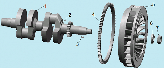 7 ДЕТАЛИ ДИГАТЕЛЯ - БЛОК - СВЕЧА - ГЛОВКА - КЛАПАНА - ПРОКЛАДКИ ГЕНЕРАТОР CHAMPION DG10000E-3