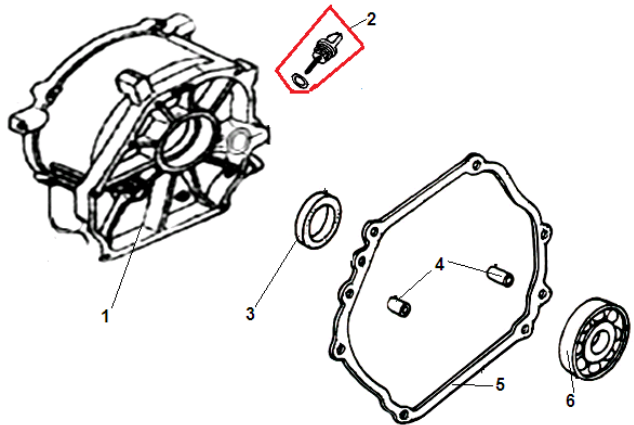 5 ДЕТАЛИ ДВИГАТЕЛЯ - БЛОК - СВЕЧА - ГОЛОВКА - КЛАПАНА - ПРОКЛАДКИ ГЕНЕРАТОР CHAMPION GG3000