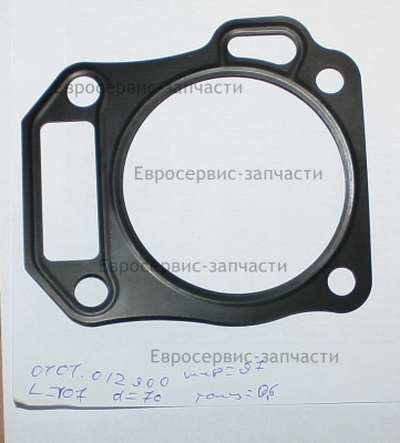 Прокладка головки цилиндра БЭС 2500-3000, аналог  0200.101750