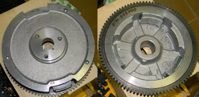 Маховик 30х36х145х224 мм