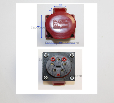 Розетка 380В