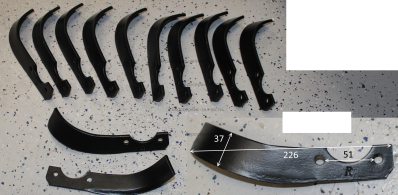 Лезвие левое  809166-1 КБ470