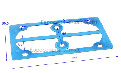 Прокладка головки цилиндра D.01.10.W059