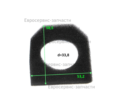 Картридж фильтра воздушного (поролоновый)