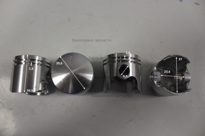 Поршень 40х40-D10палец-12 2-кольца х1,5 Т1250 9603-904301: Т1250.Т25