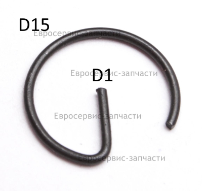 Кольцо ?х1,5 стопорное пальца поршневого 8215-986501-0000000: К4000Впоз.109.