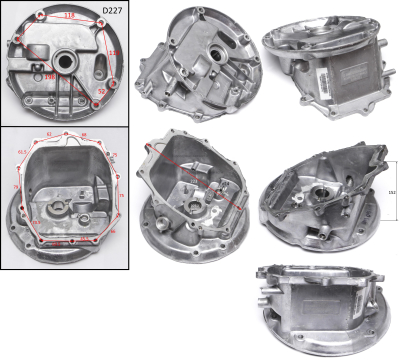 Kрышка картера. 110820117-0001. K 4500L