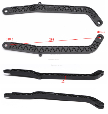 Тяга рычага 1 с коленом ( КИТ-ИЙ 8045-511102-0000110 )