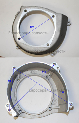 Кожух сцепления. HY-E52036. БМ 52Е.В.Про