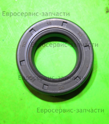 Сальник 25х15х7, чёрный. HY-E58008. БМ 70В.Н. (См. 0802.055600, 0810.012700)