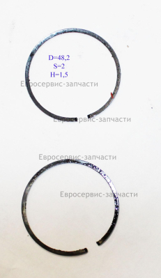 Комплект колец поршневых D.48x1,5 мм