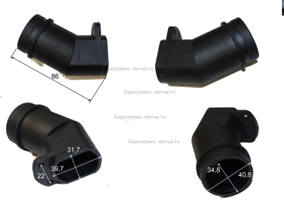 Патрубок пылеотводящий