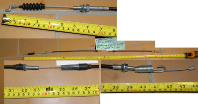Тросик включения хода L.1160 мм