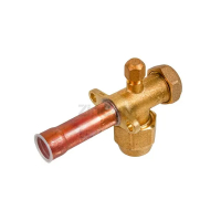 Кран сервисный (порт) 3/4" прямой для кондиционеров